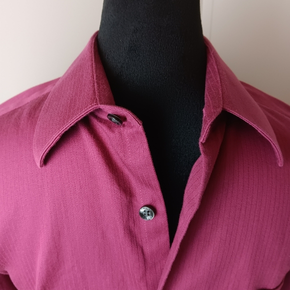 Perry Ellis Portfolio Classic Fit Dress Shirt - Picture 5 of 7